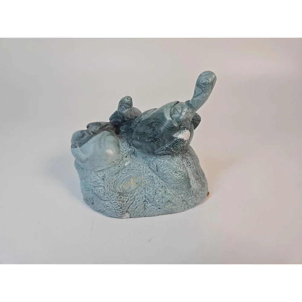 Cook Company Hatching Turtles Cultured Marble